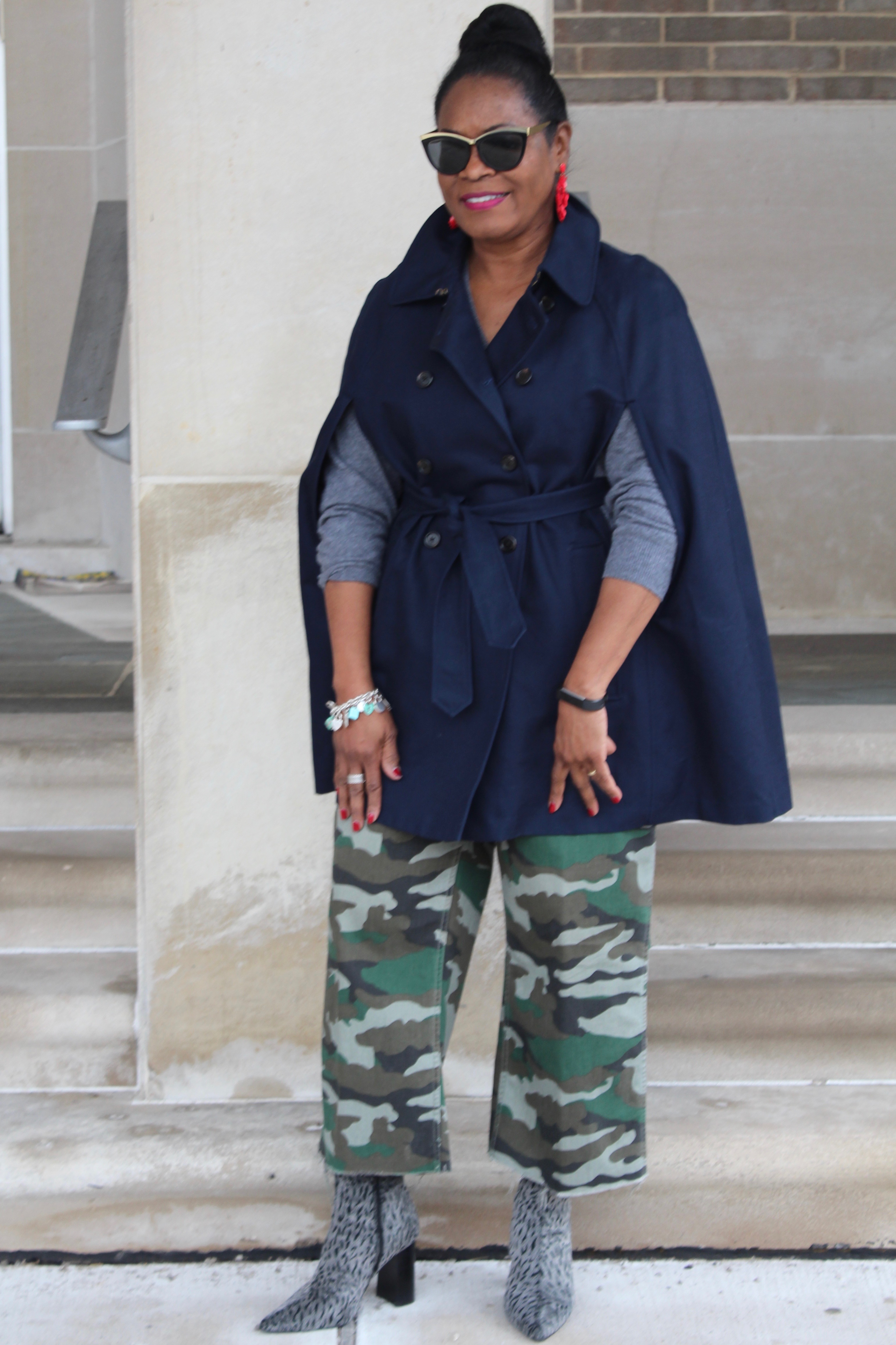 Difference Between Cold and Flu; Camouflage Foundry Pant; Trench Cape