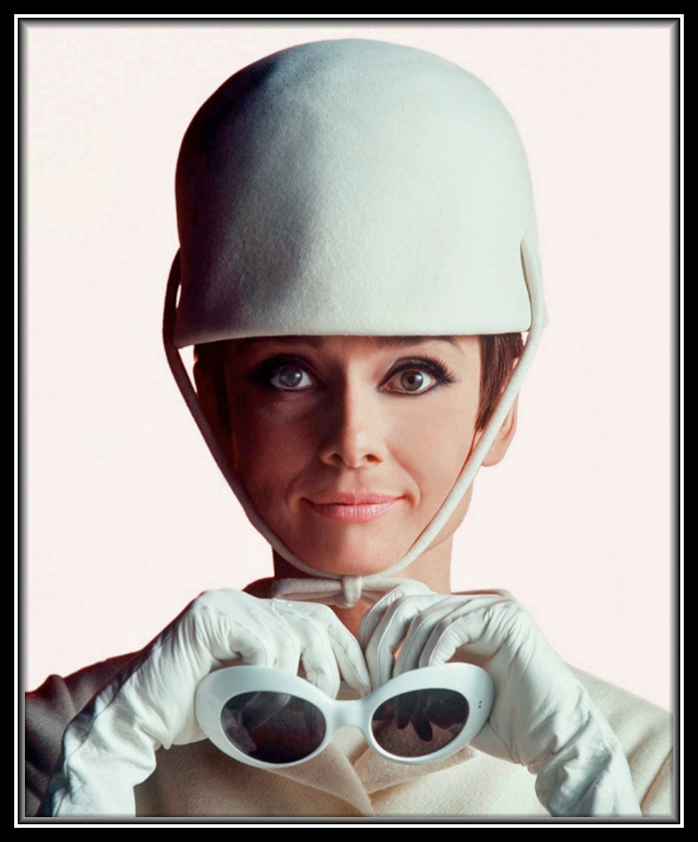 Andres Courreges Hat worn by AudreyHepburn