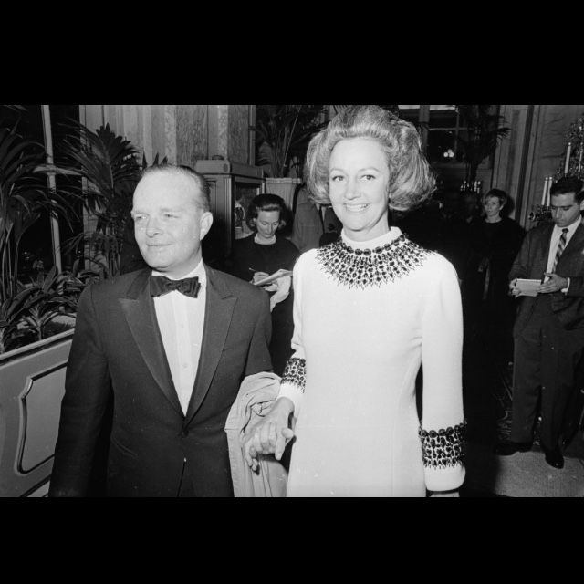Truman Capote and Katherine "Kay" Graham at Party of the Century