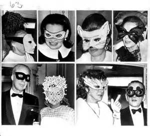 Masks at Party of the Century