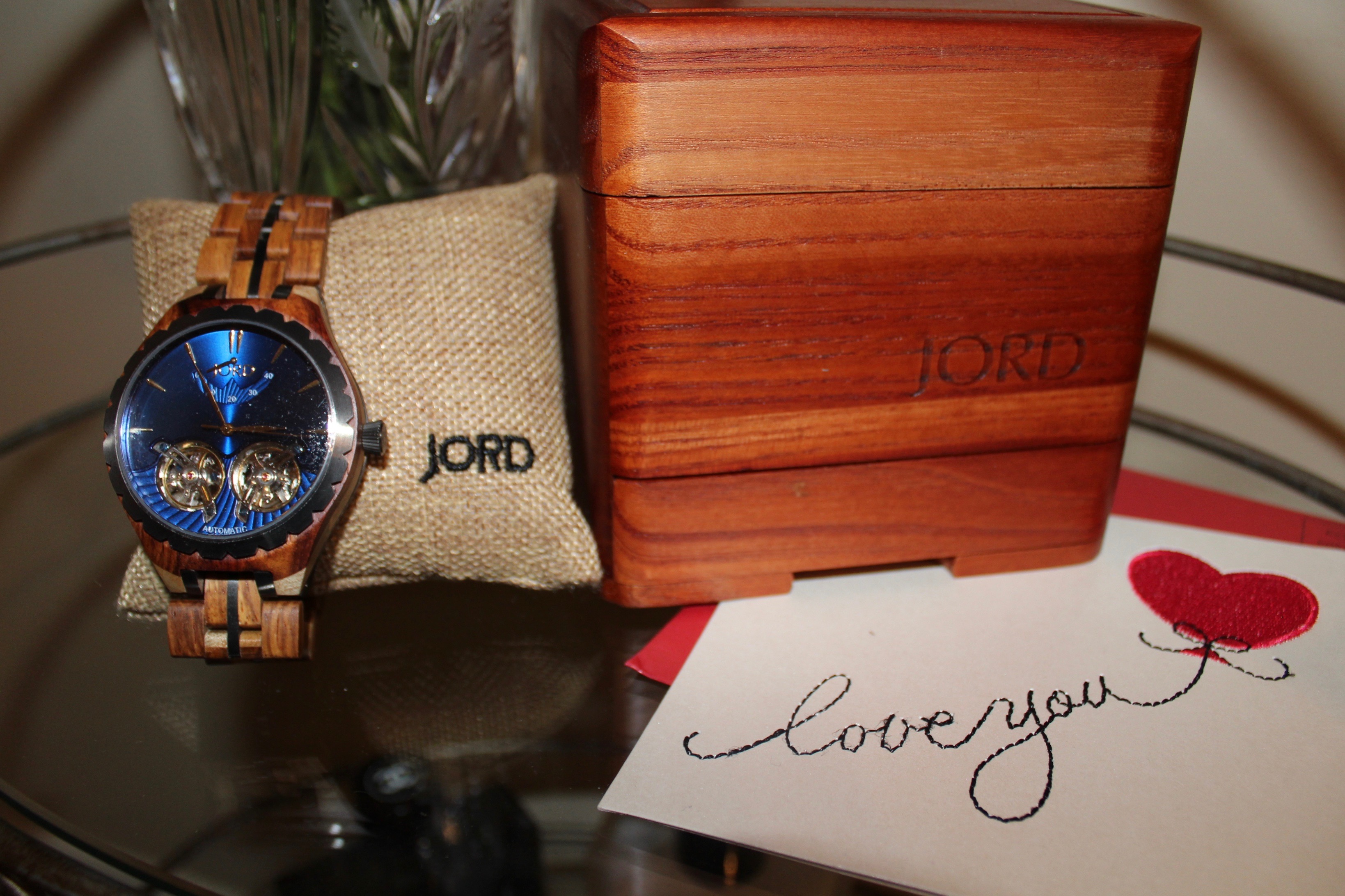 JORD Unique Wood Watch, the Meridian Horizon