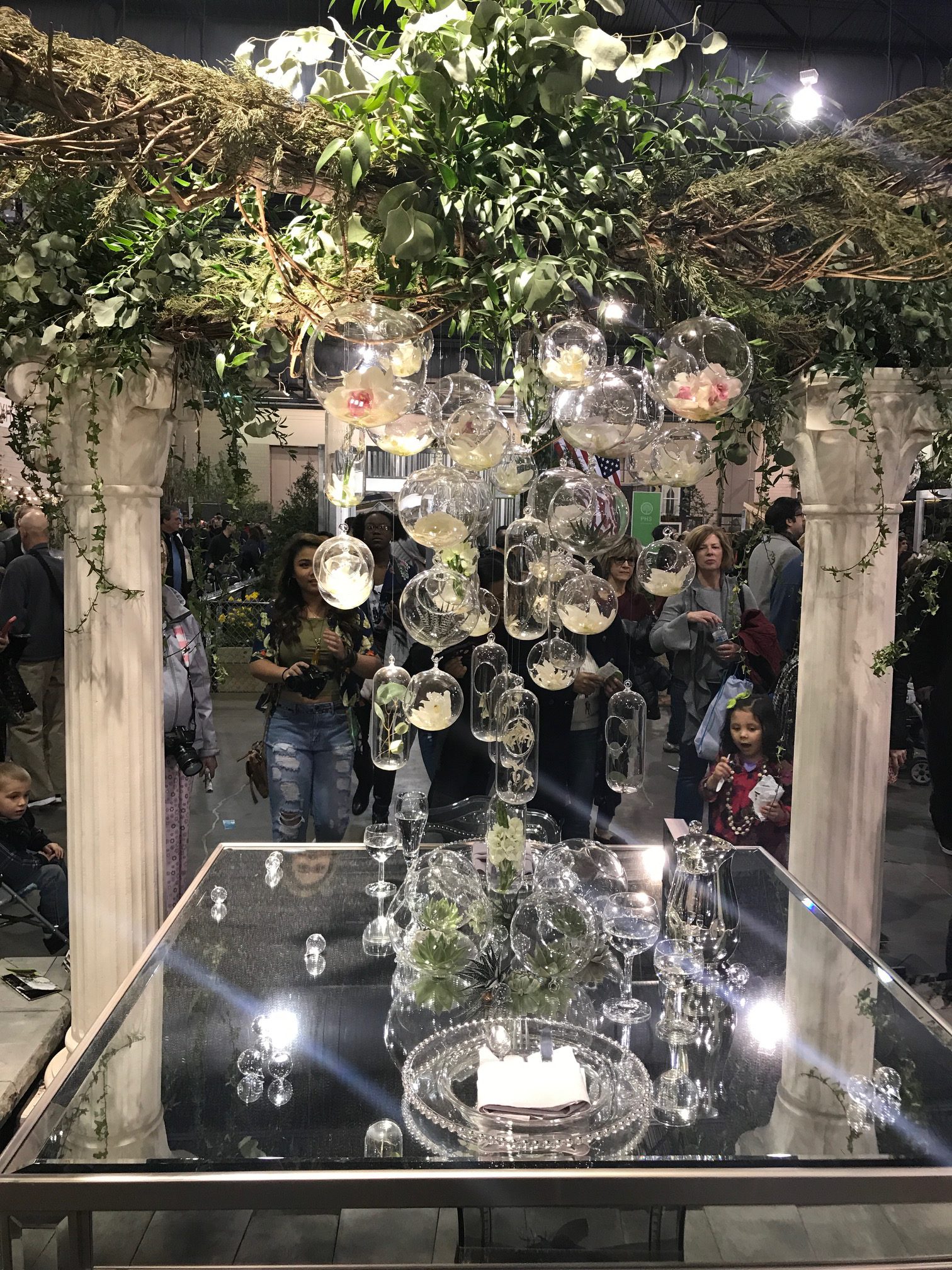 2018 Philly Flower Show with Nature's Gallery Water Floral Design