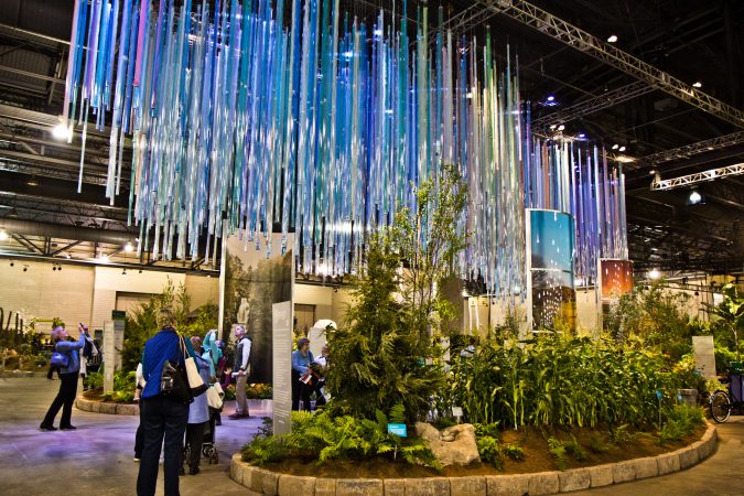 Wonders of Water at the 2018 Philly Flower SHow; Windows on a Watershed.