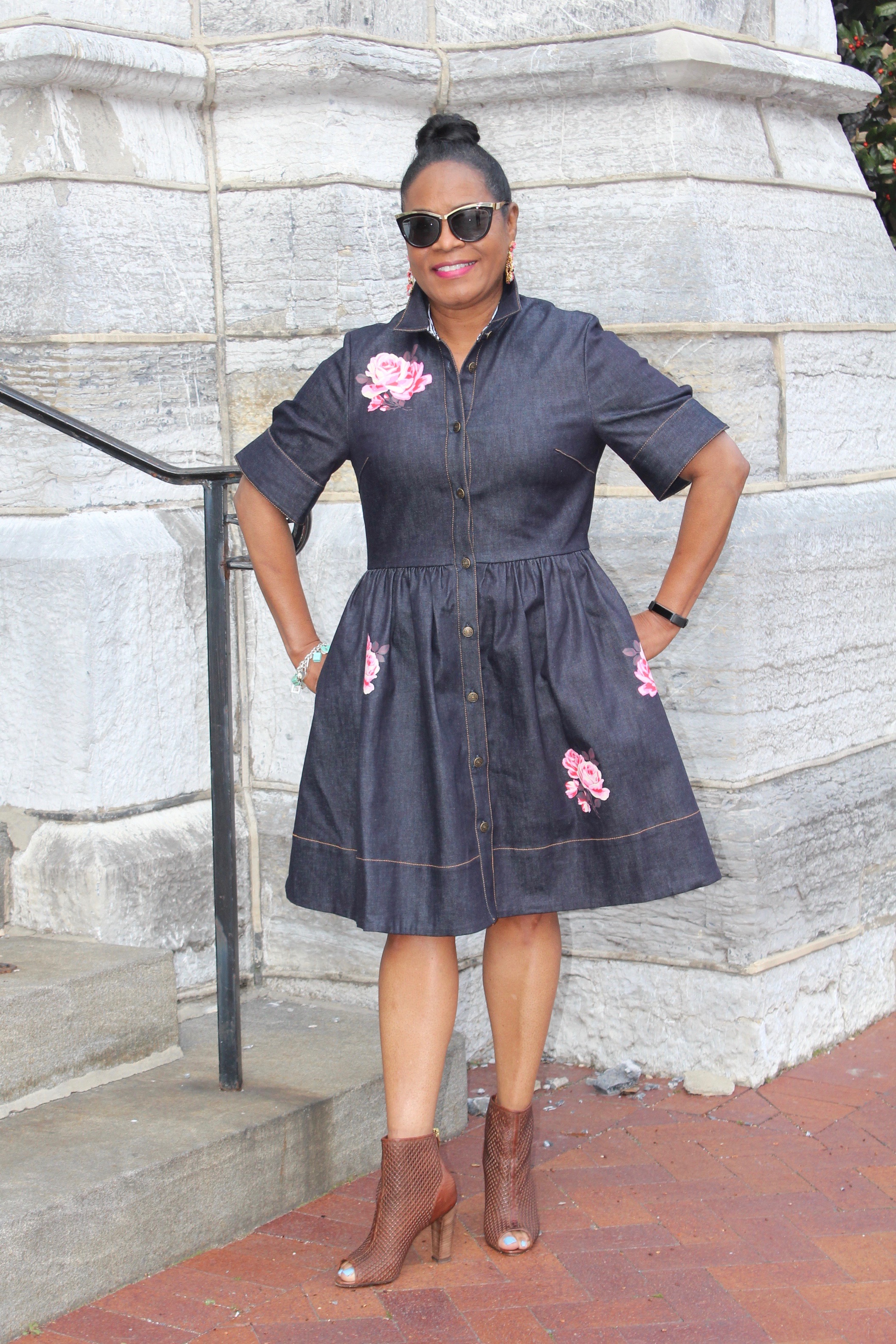 Ready for spring with Kate Spade Broome Street Denim Dress