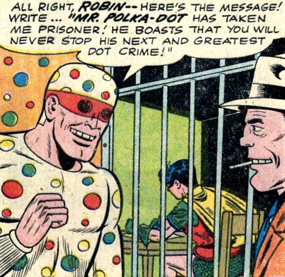 Spotlight on comic character, Mr. Polka-Dot Man