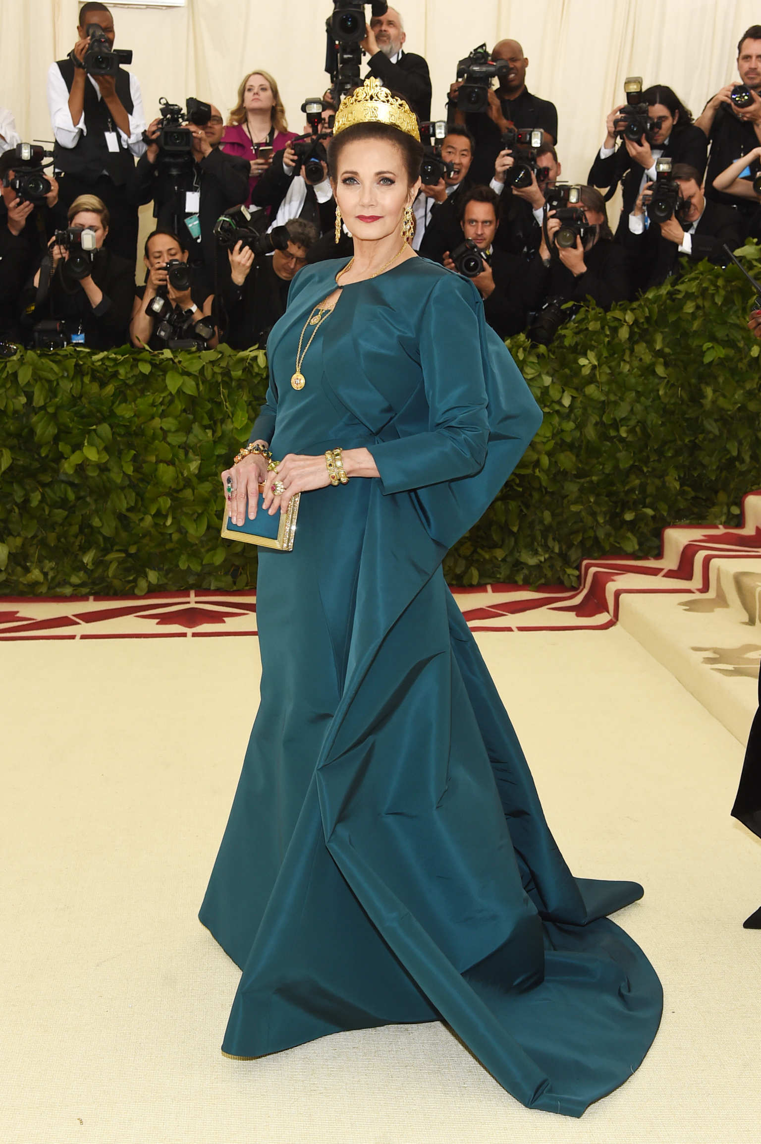 Actress Linda Carter at the 2018 Met Gala