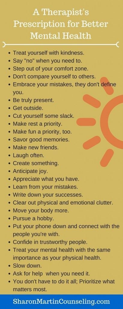 Mental Health Checklist