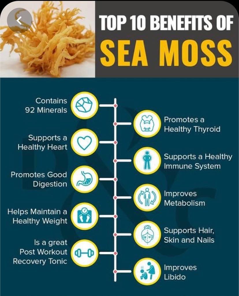 My New Health and Beauty Secret, Sea Moss * Age of Grace